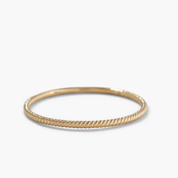 Mejuri Jewelry - Mejuri Gold Twisted Ring